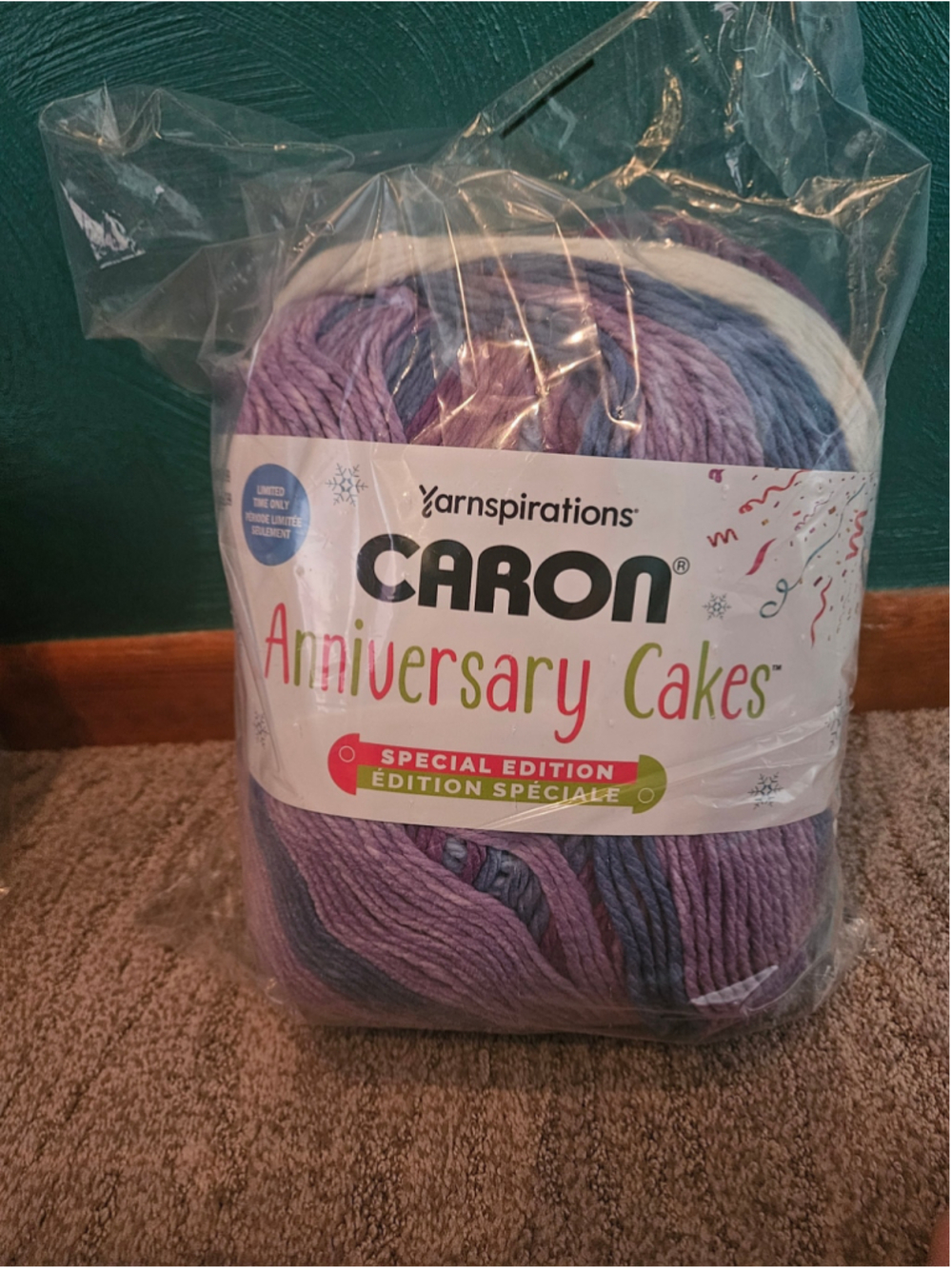 Caron Anniversary Cakes Yarn Frosted Fairytail
